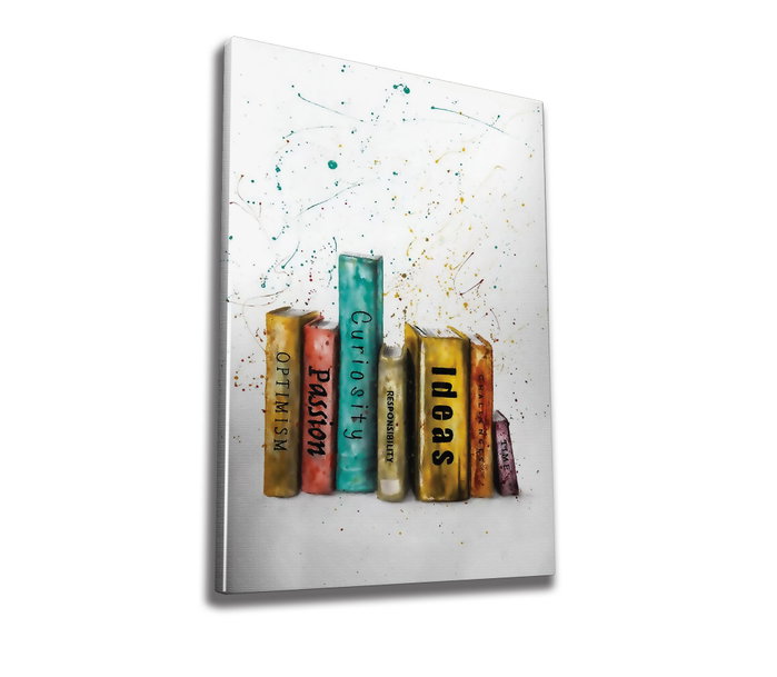 Wallity WY231 Lienzo Decorativo Multicolor 70 x 100 cm